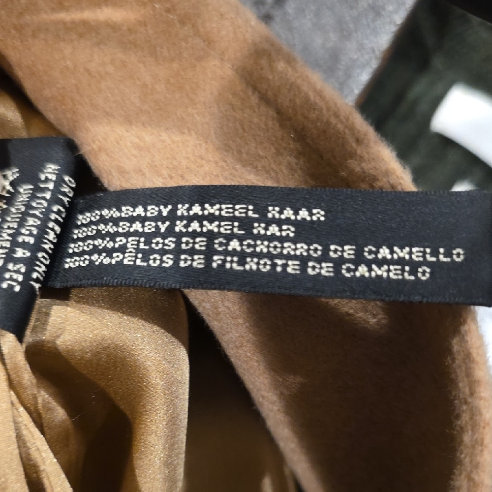 Ralph Lauren Black Label Tan Pencil Skirt with Buckle Details - Picture 3 of 4